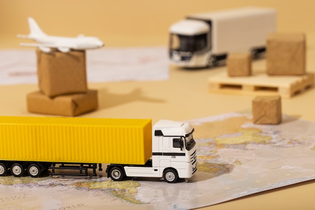 Supply chain representation still life